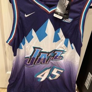 Nike Purple NBA Swingman Jersey Size 52